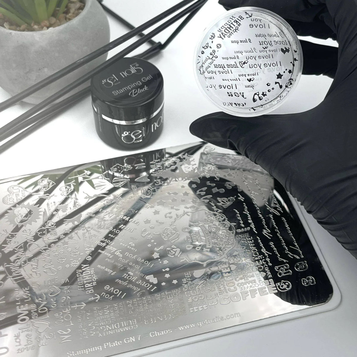 Stamping Plate GN 7 - Chaos