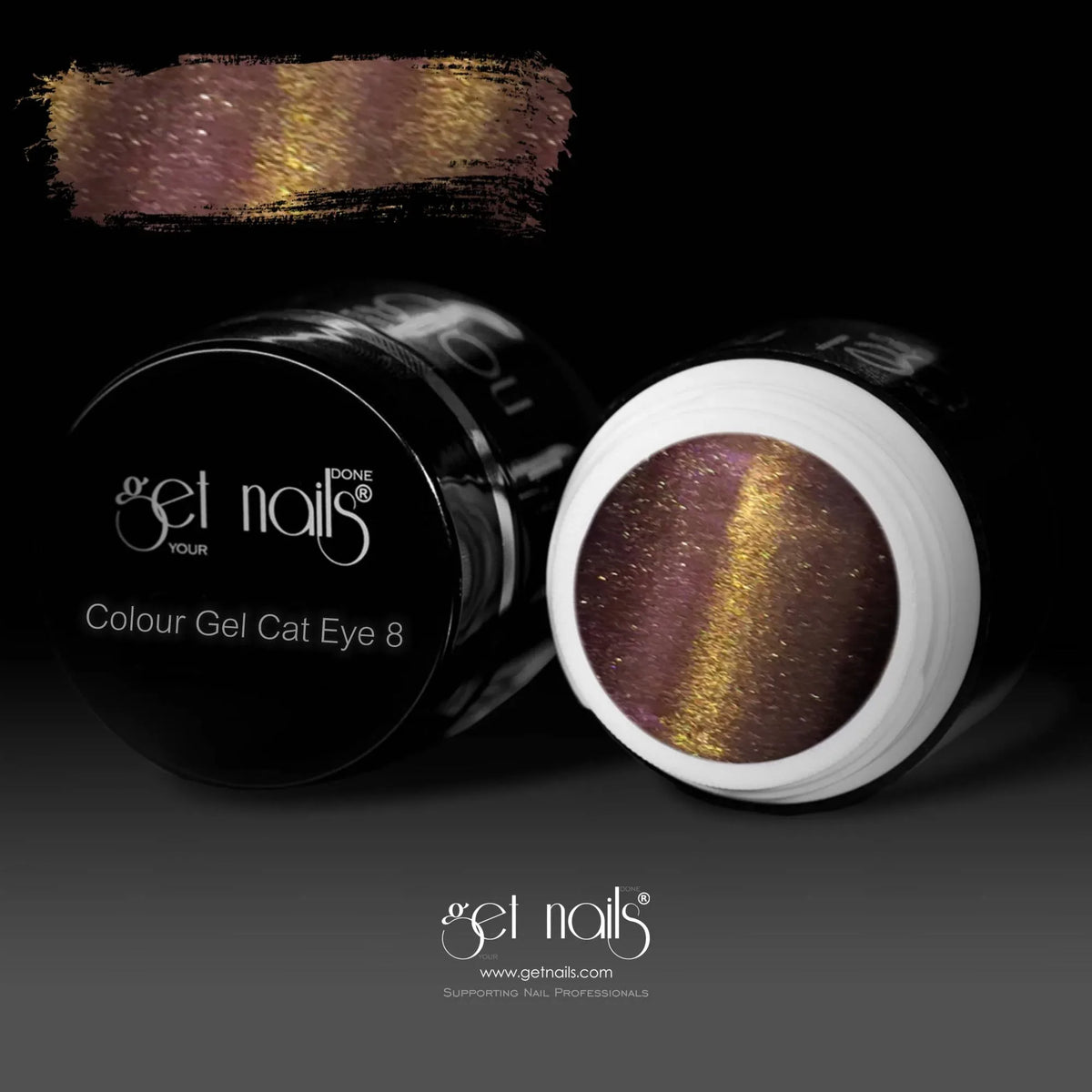 Colour Gel Cat Eye 8 | Gel Colorat Unghii UV/LED