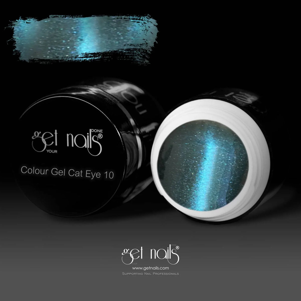 Colour Gel Cat Eye 10 | Gel Colorat Unghii UV/LED
