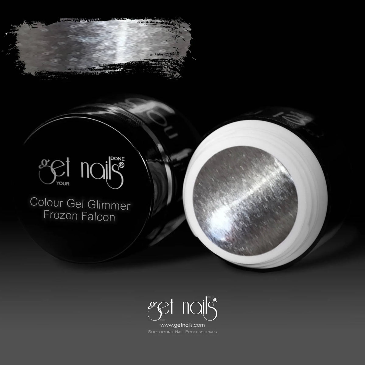 Colour Gel Glimmer Frozen Falcon | Gel Colorat UV/LED