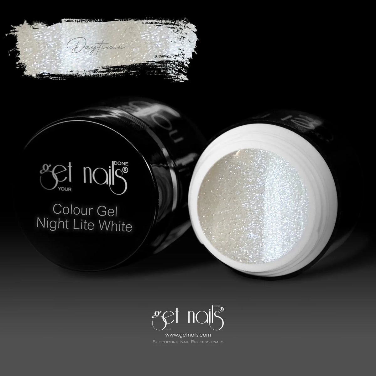 Colour Gel Night Lite White | UV/LED Nail Colour Gel