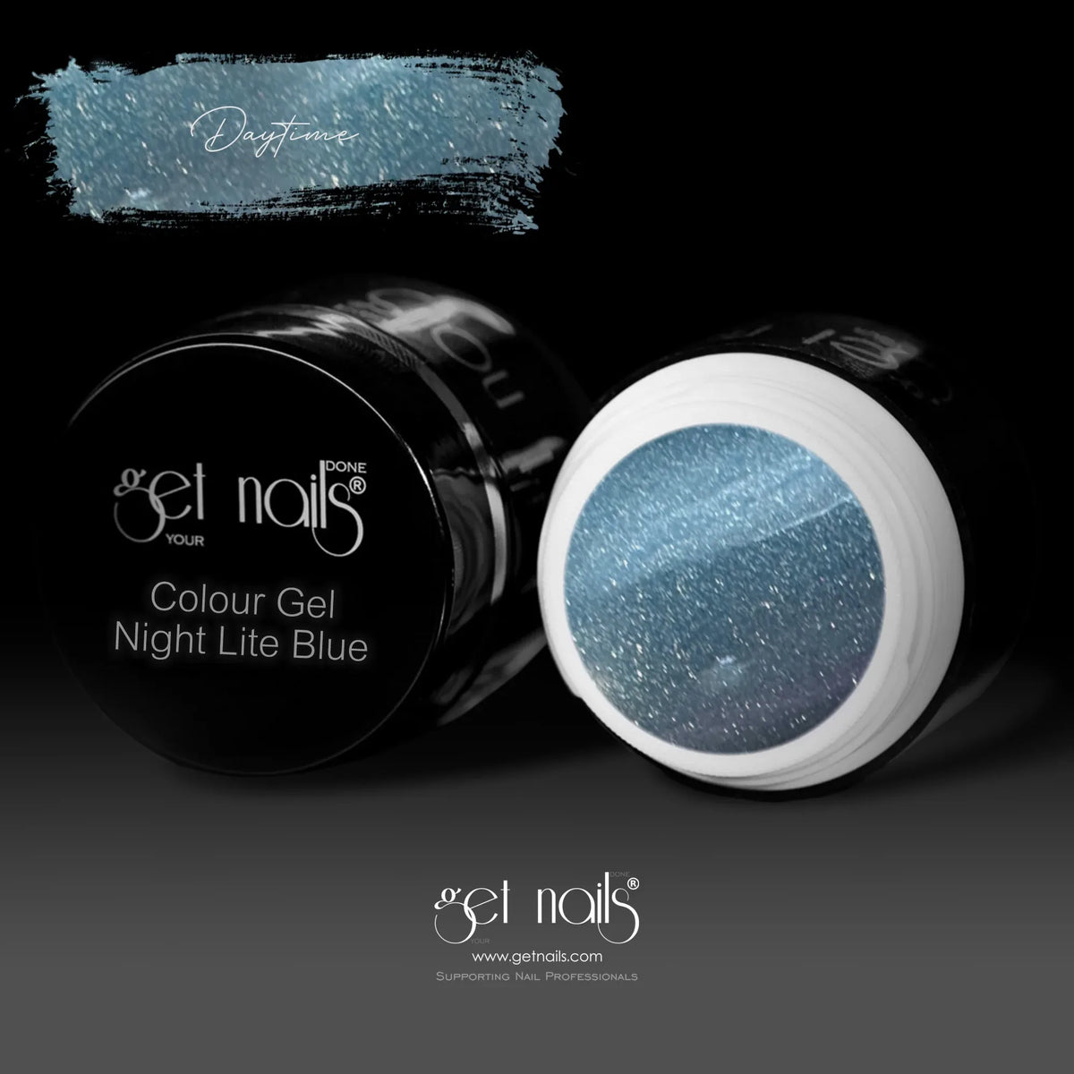 Colour Gel Night Lite Blue | UV/LED Nail Colour Gel