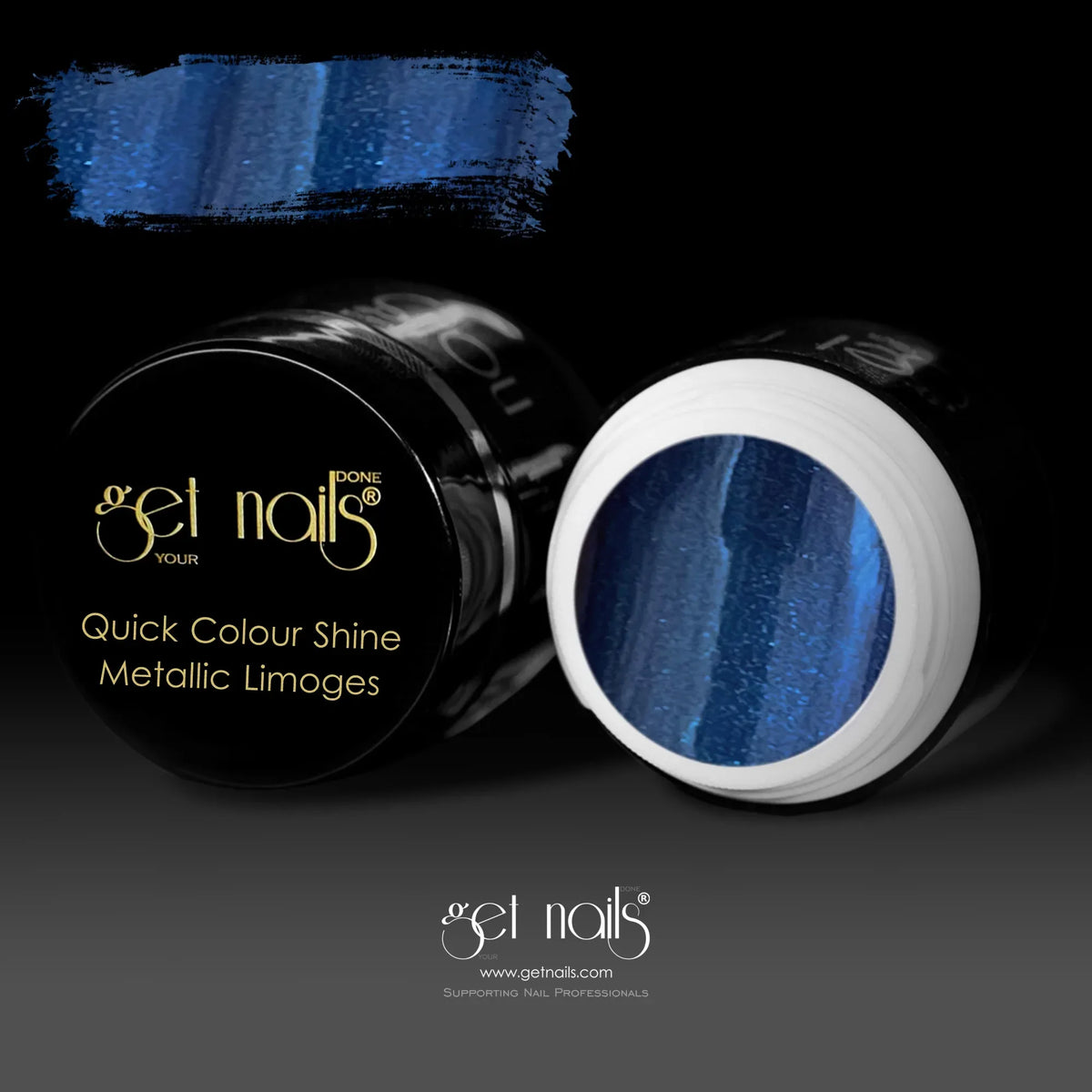 Quick Colour Shine Metallic Limoges | Gel Colorat UV/LED