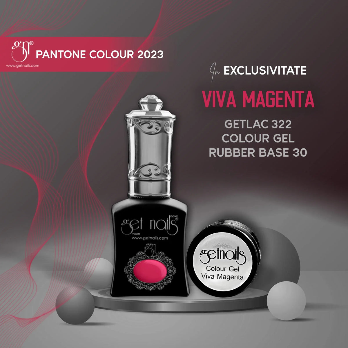 Colour Gel Viva Magenta | Gel Colorat UV/LED