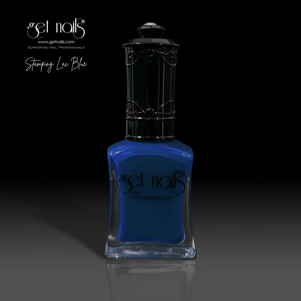 Vernis de stamping bleu 15 ml GN
