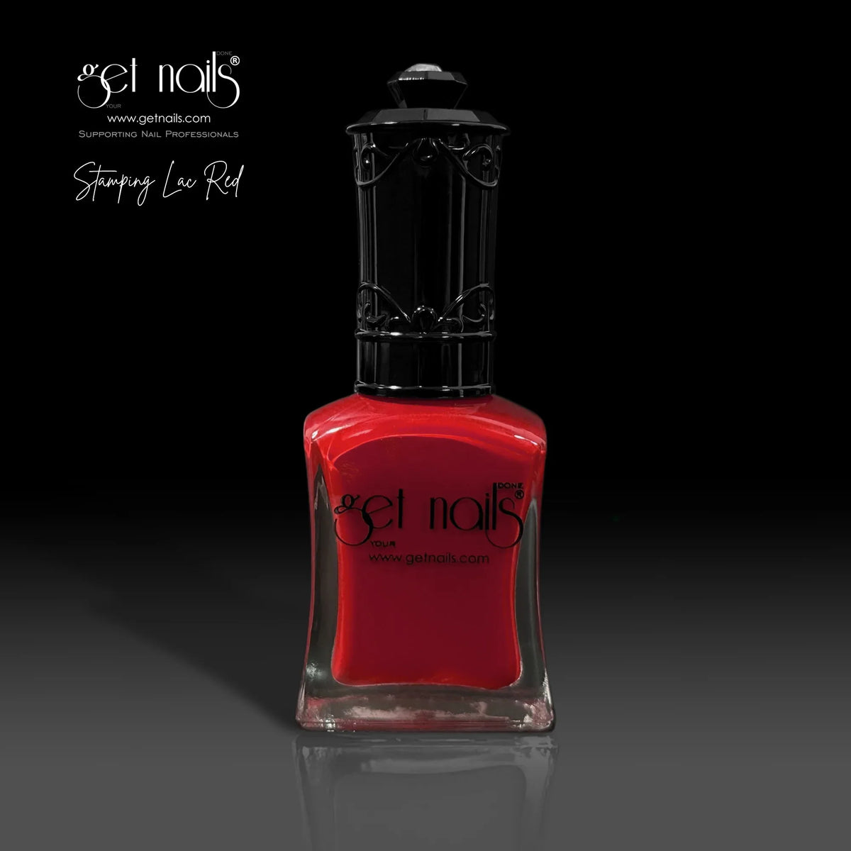 Vernis à stamping rouge 15ml GN
