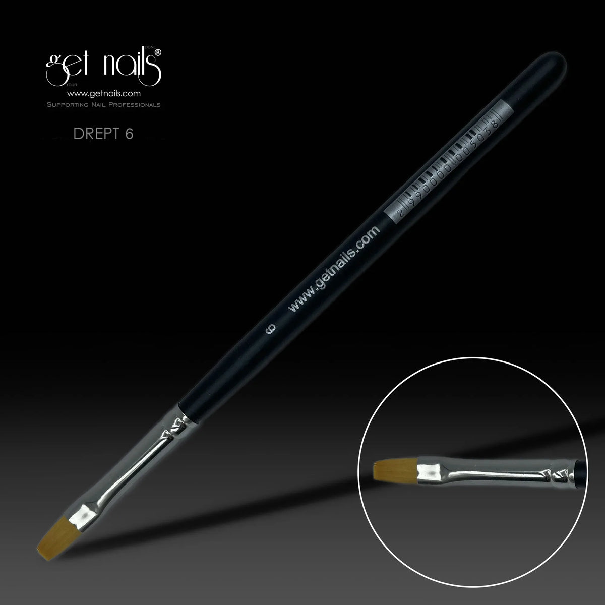 Gel Brush Straight No. 6 GN