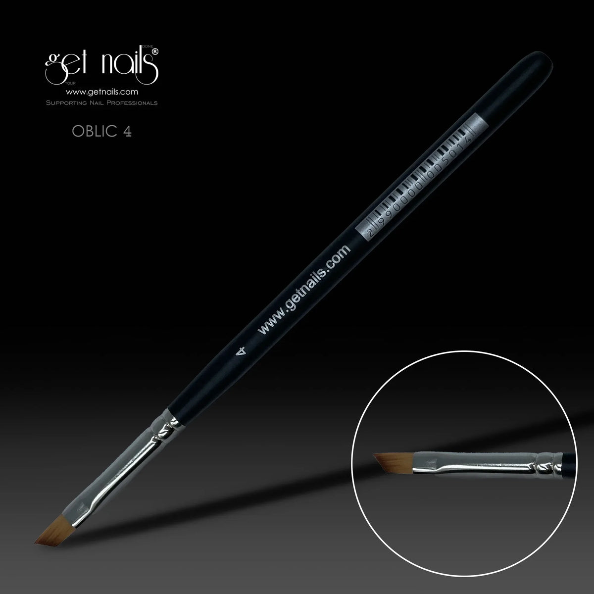 Pensula Gel Oblic Nr. 4 GN