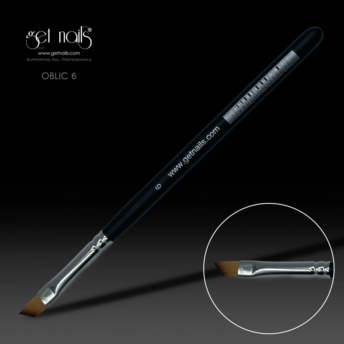 Pensula Gel Oblic Nr. 6 GN