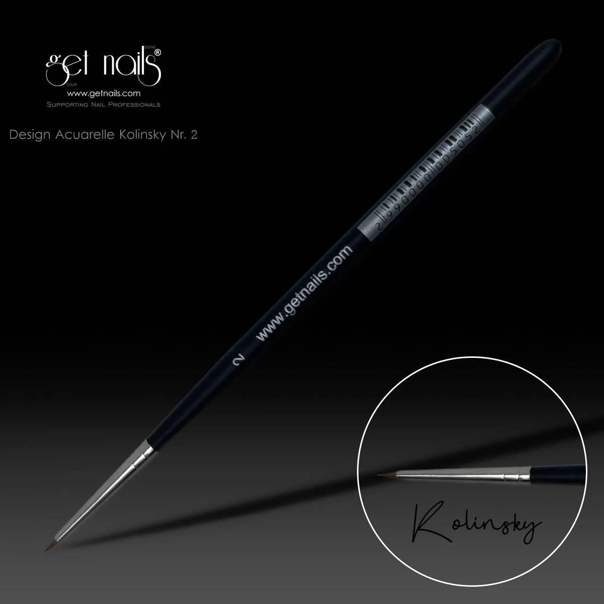 Pensula Design Acuarelle Kolinsky Nr. 2 GN