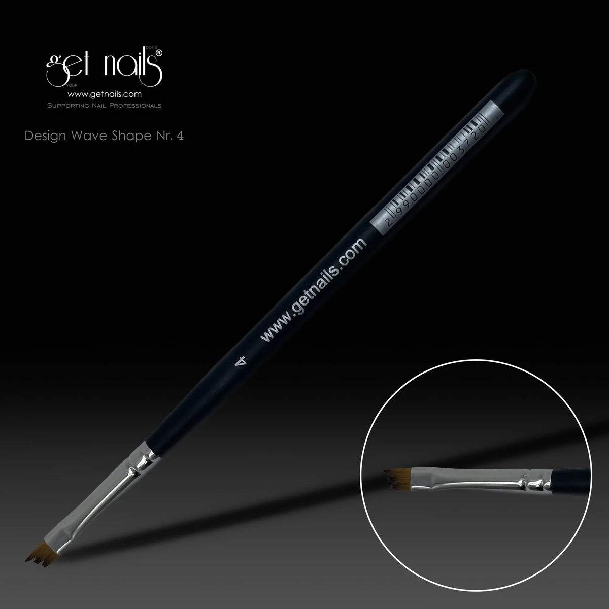 Pensula Design Wave Shape Nr. 4 GN