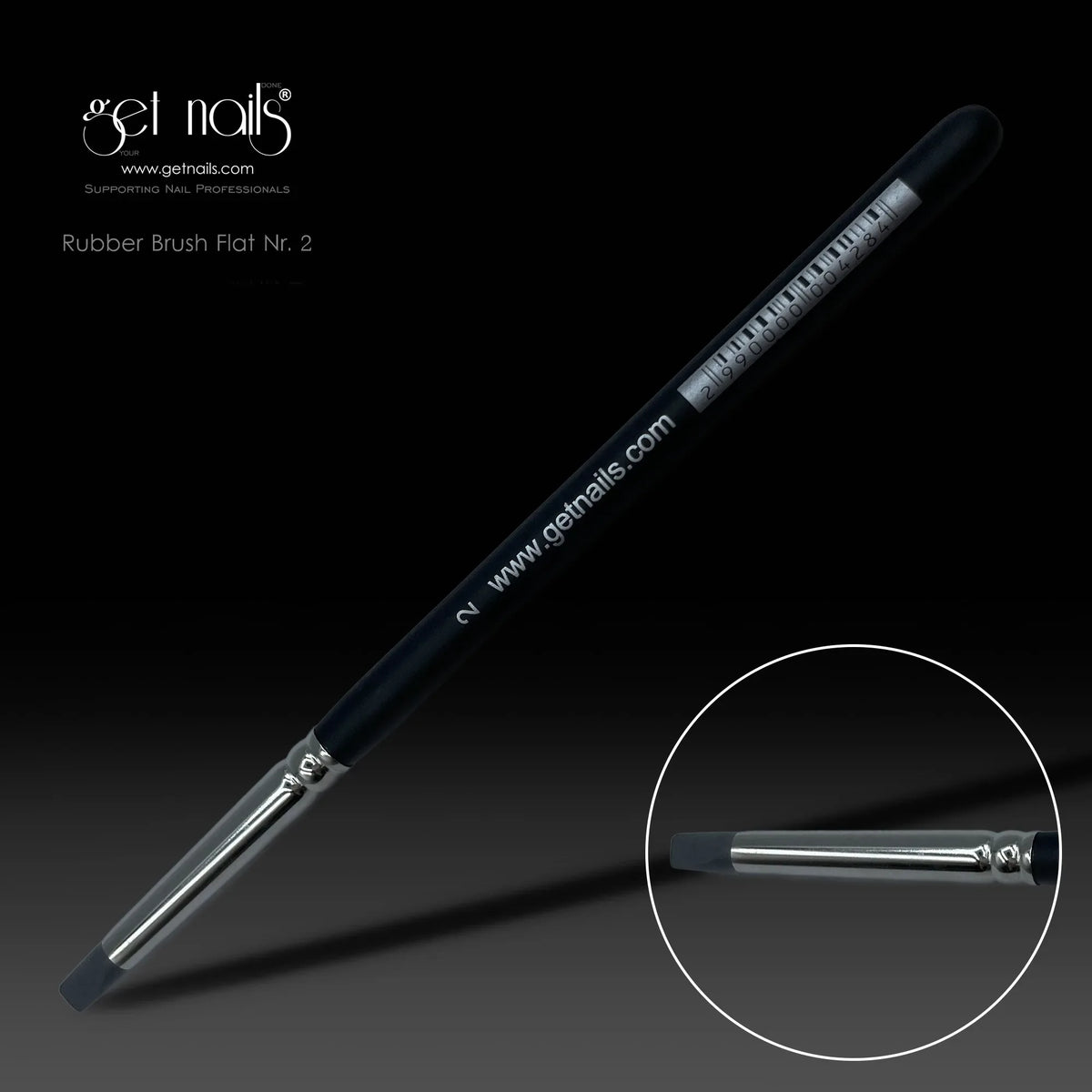 Rubber Brush Flat Nr. 2 GN