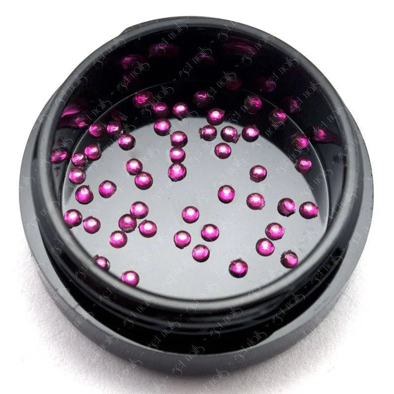 Strass ronds 1,5 mm - Rose, 50 pcs.
