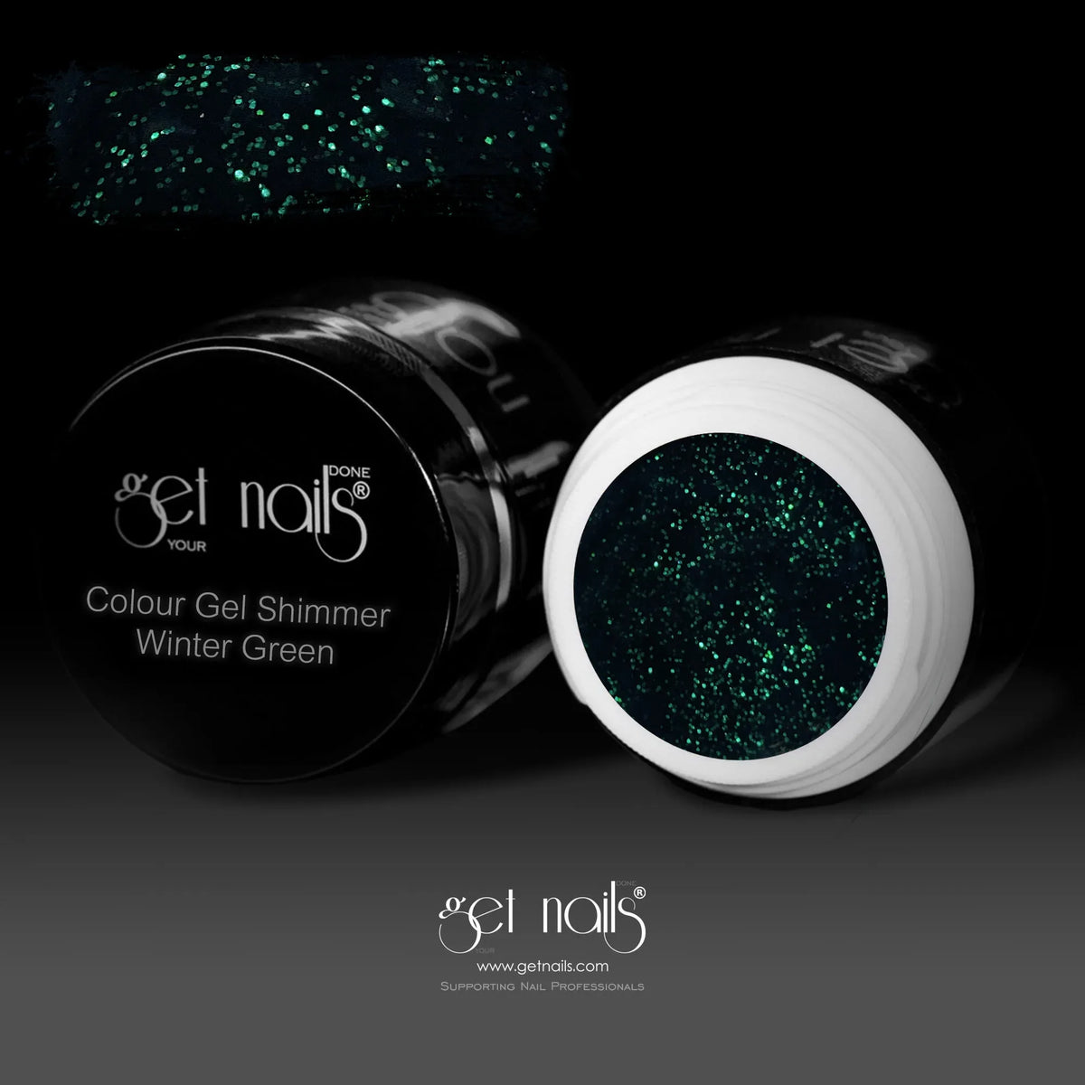 Colour Gel Shimmer Winter Green | Gel Colorat UV/LED