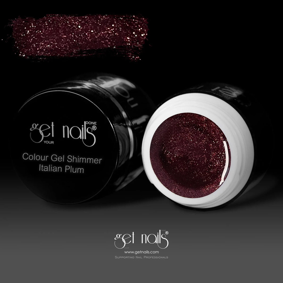 Colour Gel Shimmer Italian Plum | Gel Colorat UV/LED