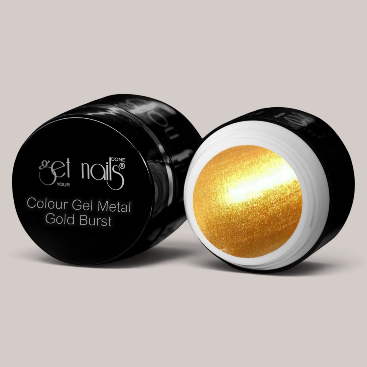 Colour Gel Metal Gold Burst | Gel Colorat UV/LED