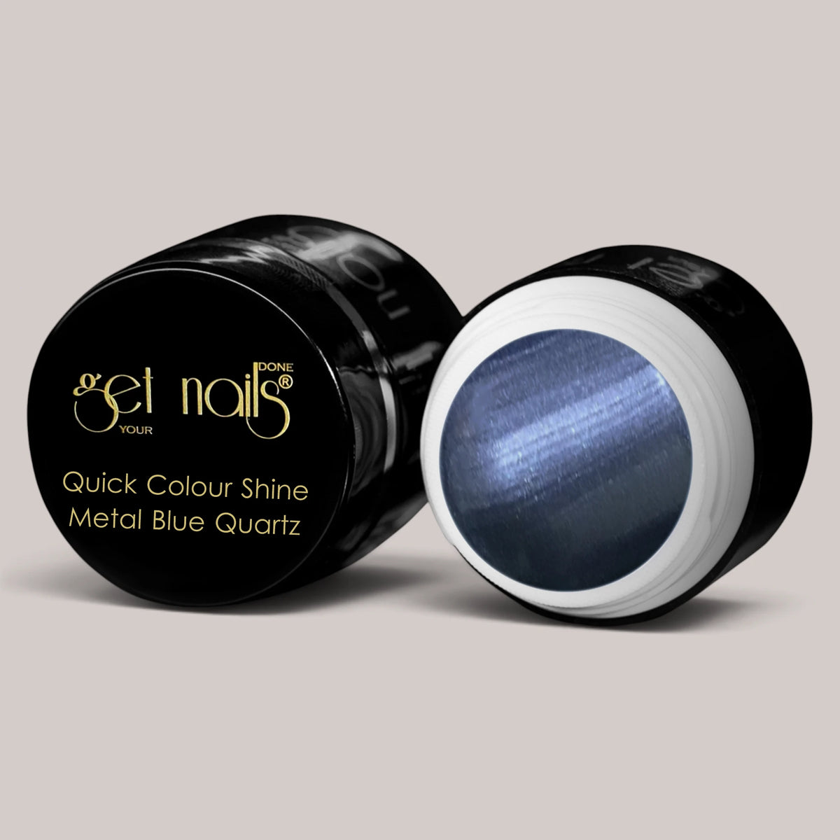 Quick Colour Shine Metal Blue Quartz | Gel Colorat UV/LED