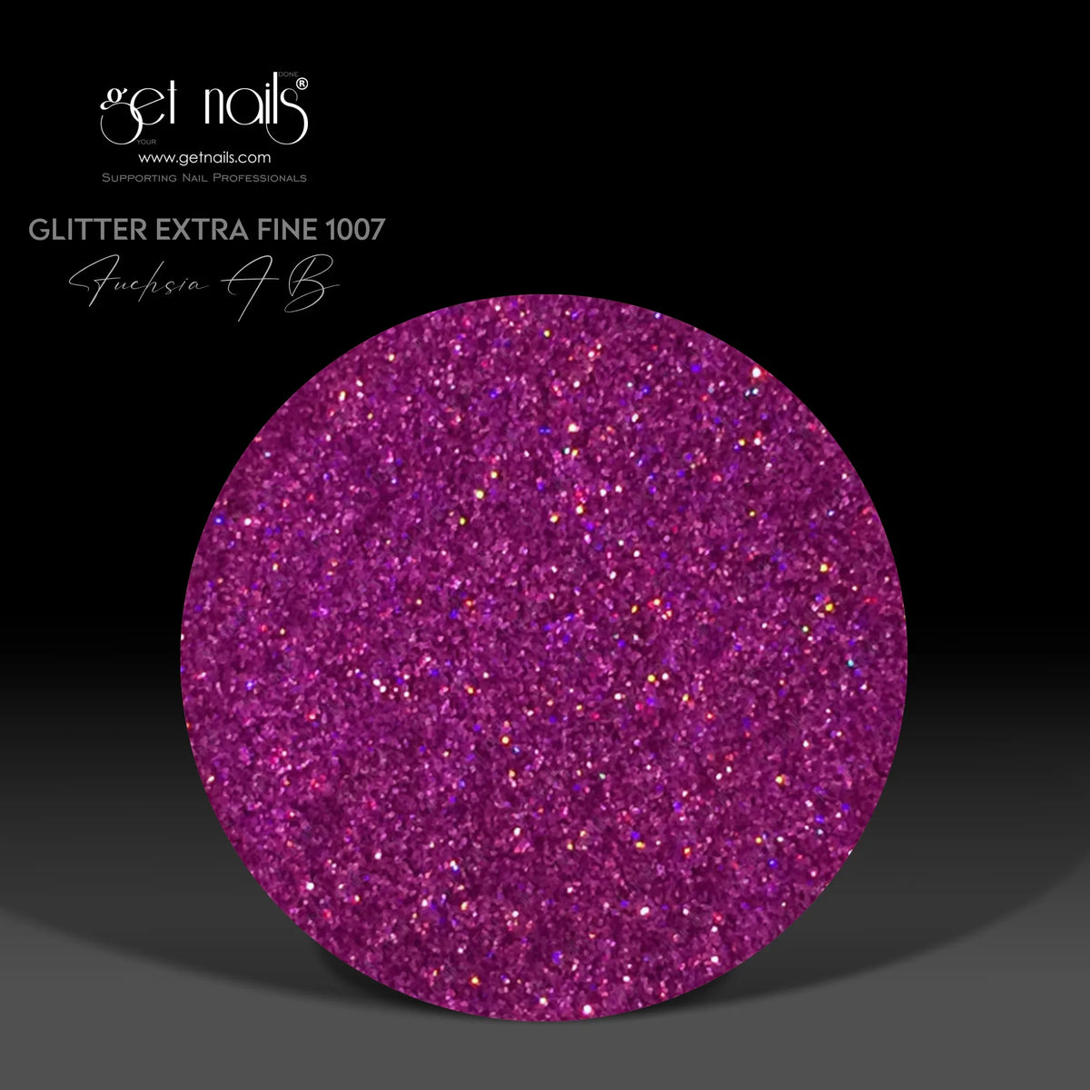 Glitter EF 1007 Fuchsia AB