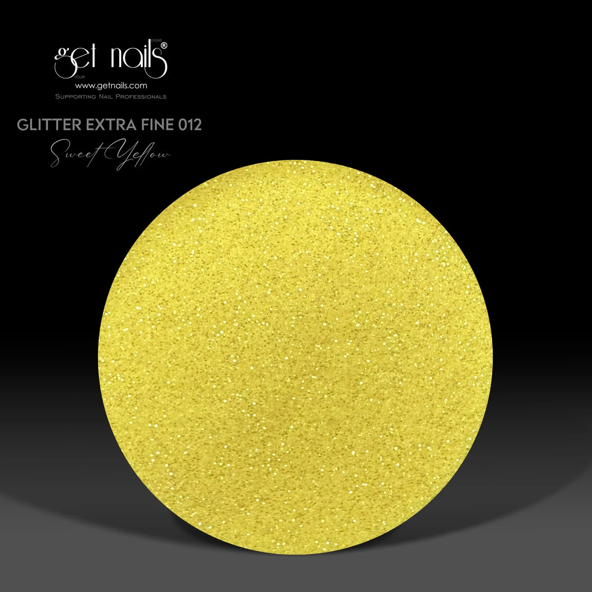 Glitter EF 012 Jaune Doux