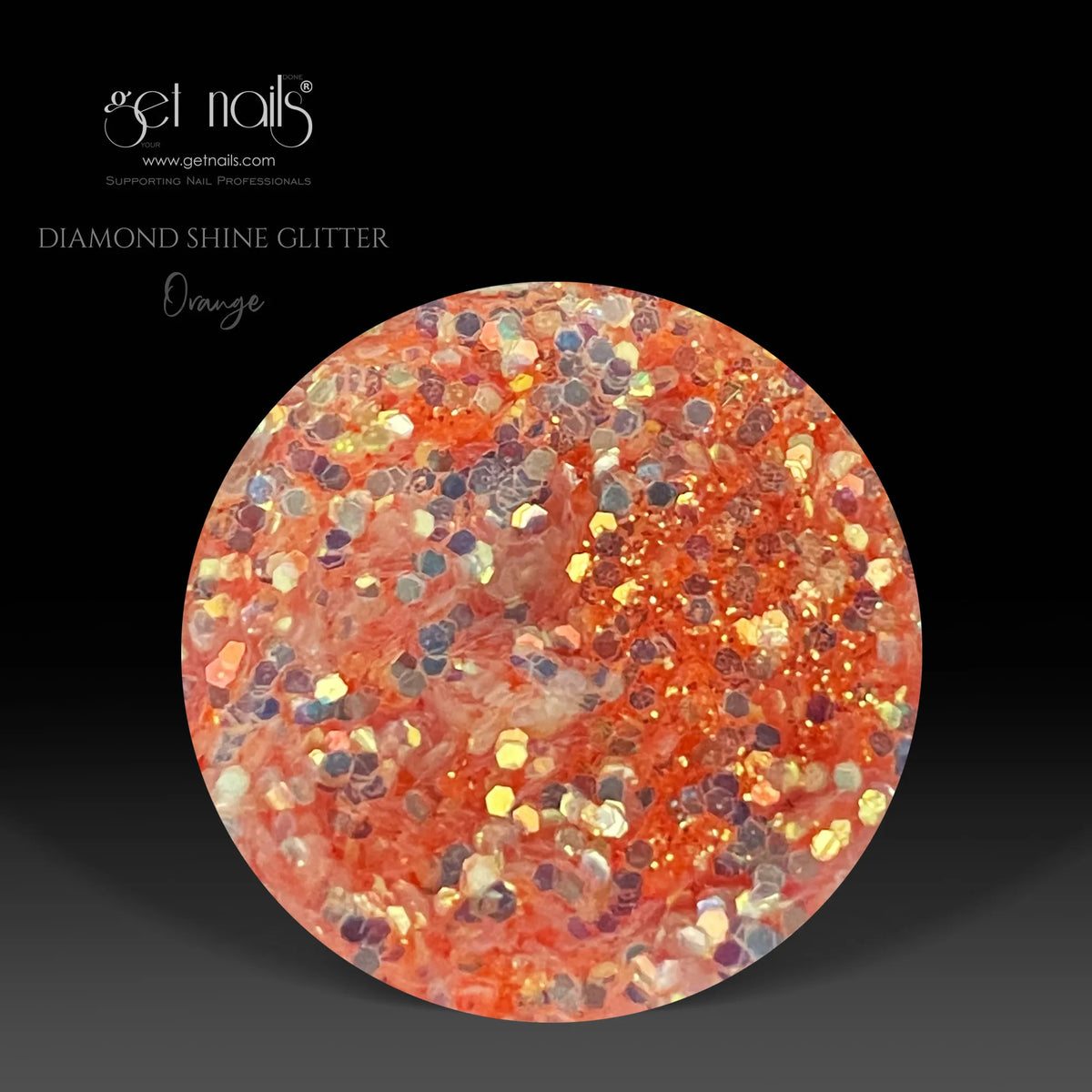 Diamond Shine Glitter Orange 4g
