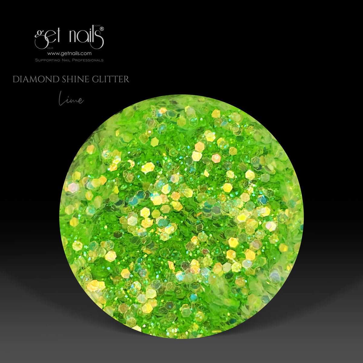 Diamond Shine Glitter Lime 4g