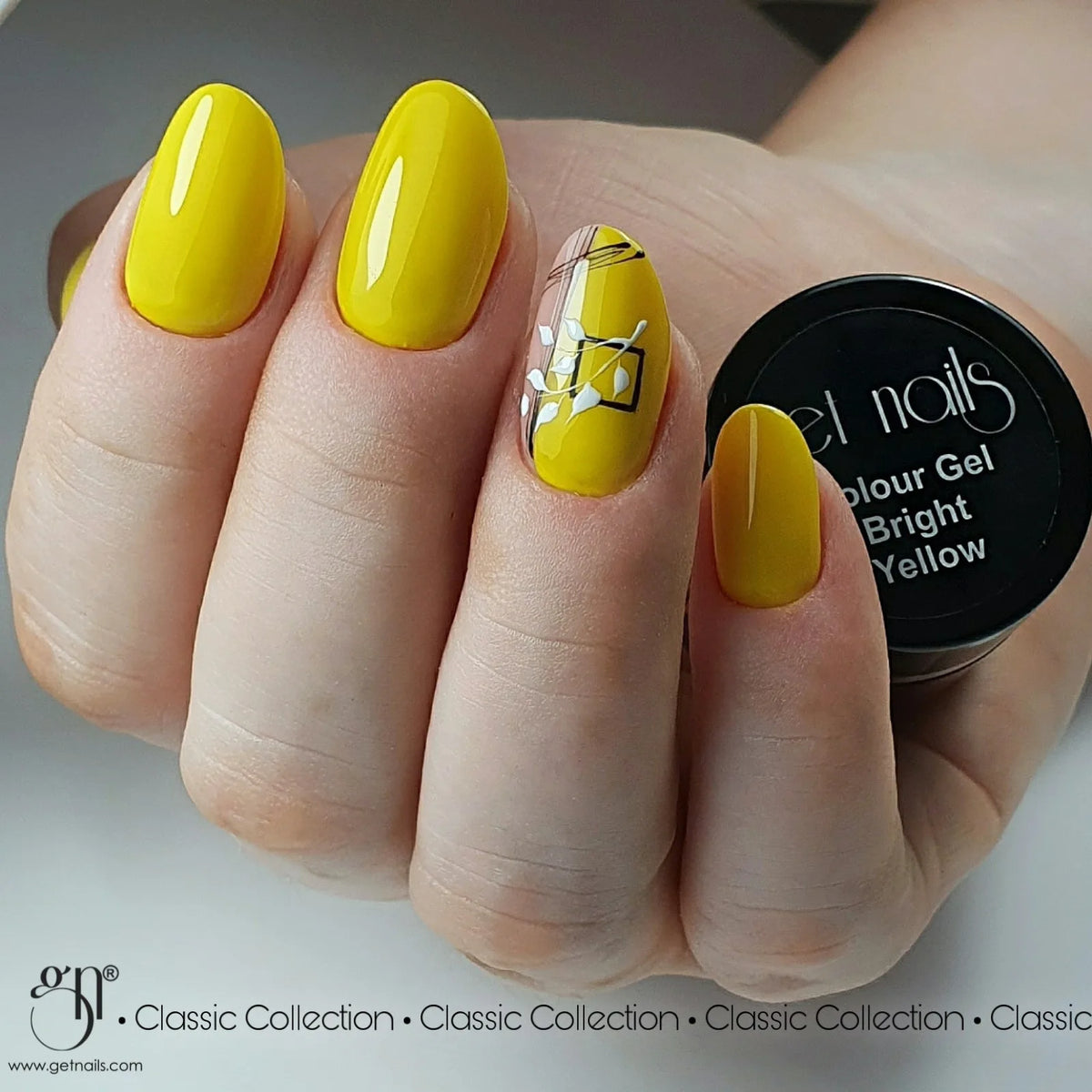 Colour Gel Bright Yellow | Gel Colorat UV/LED