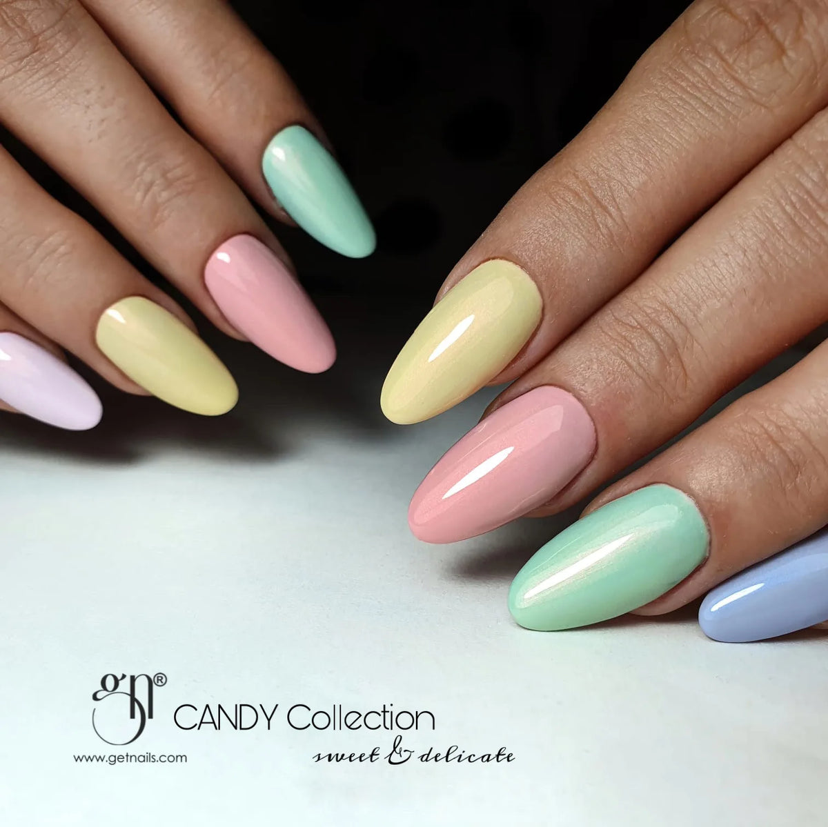 Gel Couleur Candy Mint | Gel coloré pour ongles UV/LED
