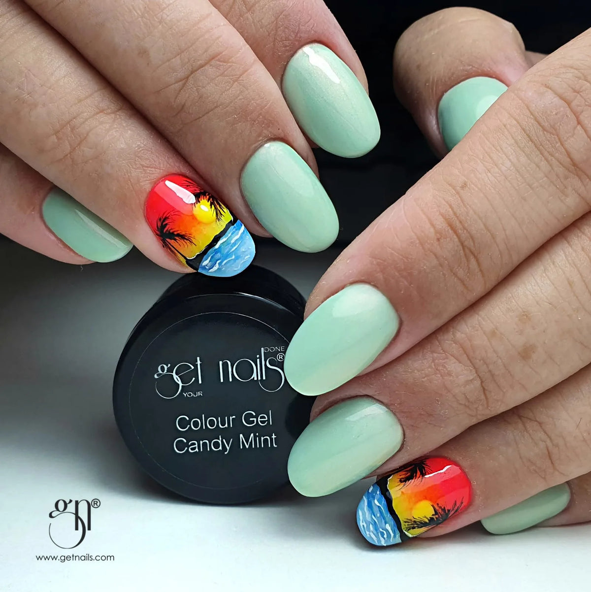 Colour Gel Candy Mint | UV/LED Nail Gel Color