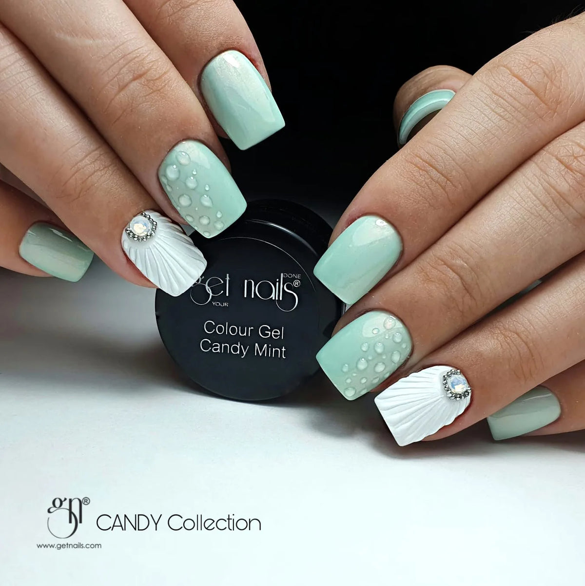 Colour Gel Candy Mint | UV/LED Nail Gel Color