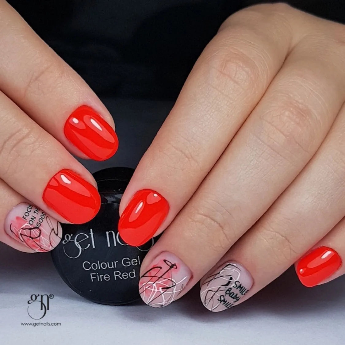 Colour Gel Fire Red | Gel Colorat UV/LED