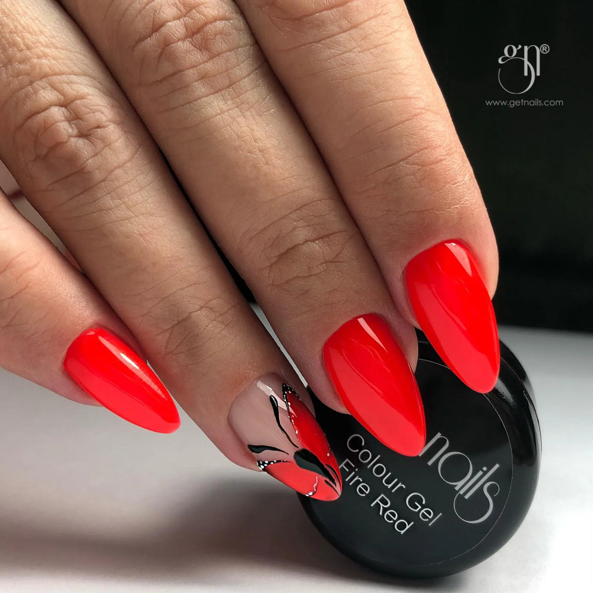 Colour Gel Fire Red | Gel Colorat UV/LED