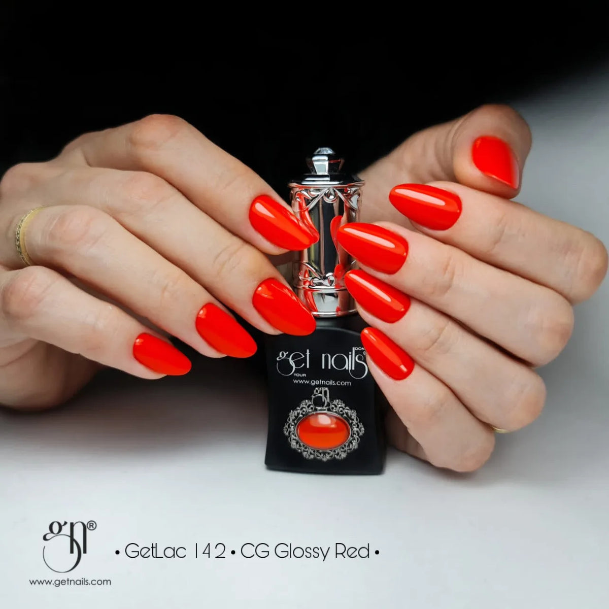 Gel Couleur Rouge Brillant | Gel Coloré UV/LED