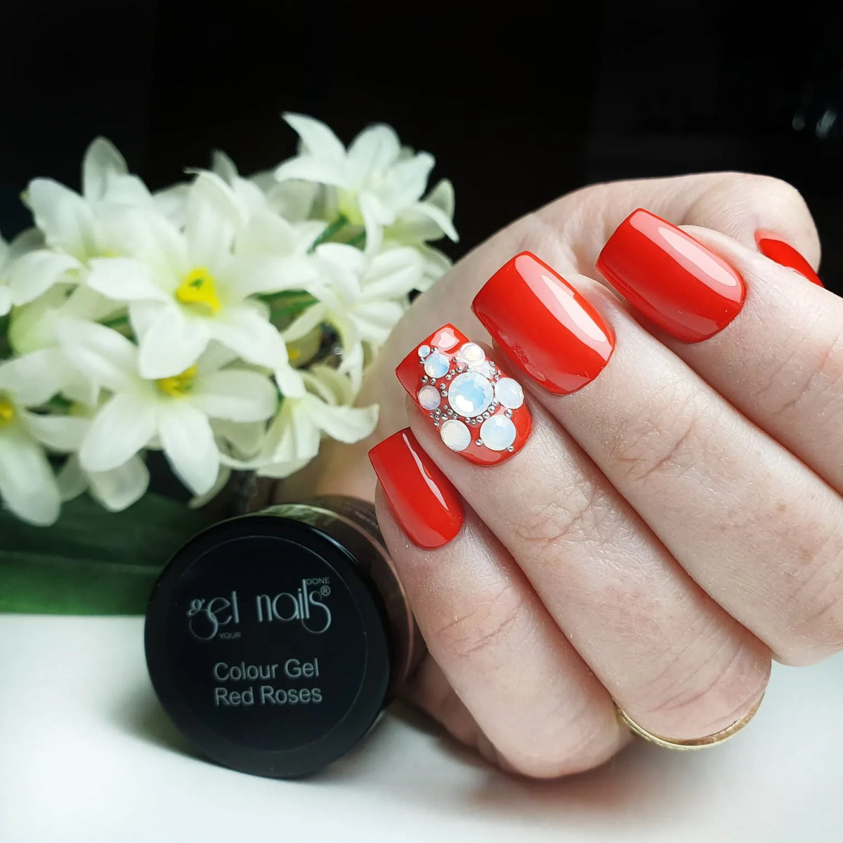 Colour Gel Red Roses | Gel Colorat UV/LED
