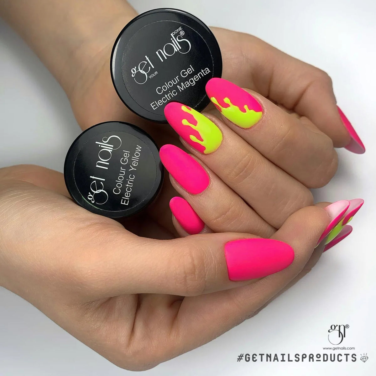 Electric Yellow Colour Gel | UV/LED Coloured Nail Gel