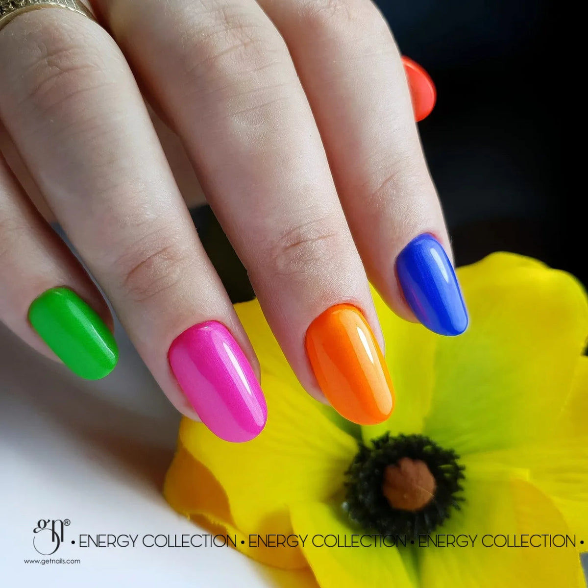 Gel Couleur Énergie Vert | Gel Coloré UV/LED