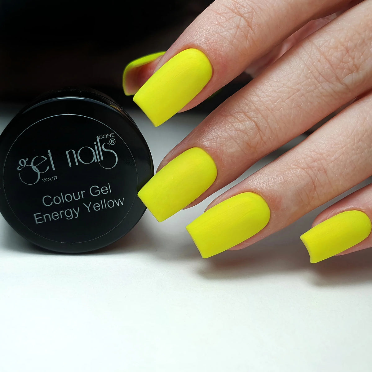 Gel Couleur Énergie Jaune | Gel Coloré UV/LED