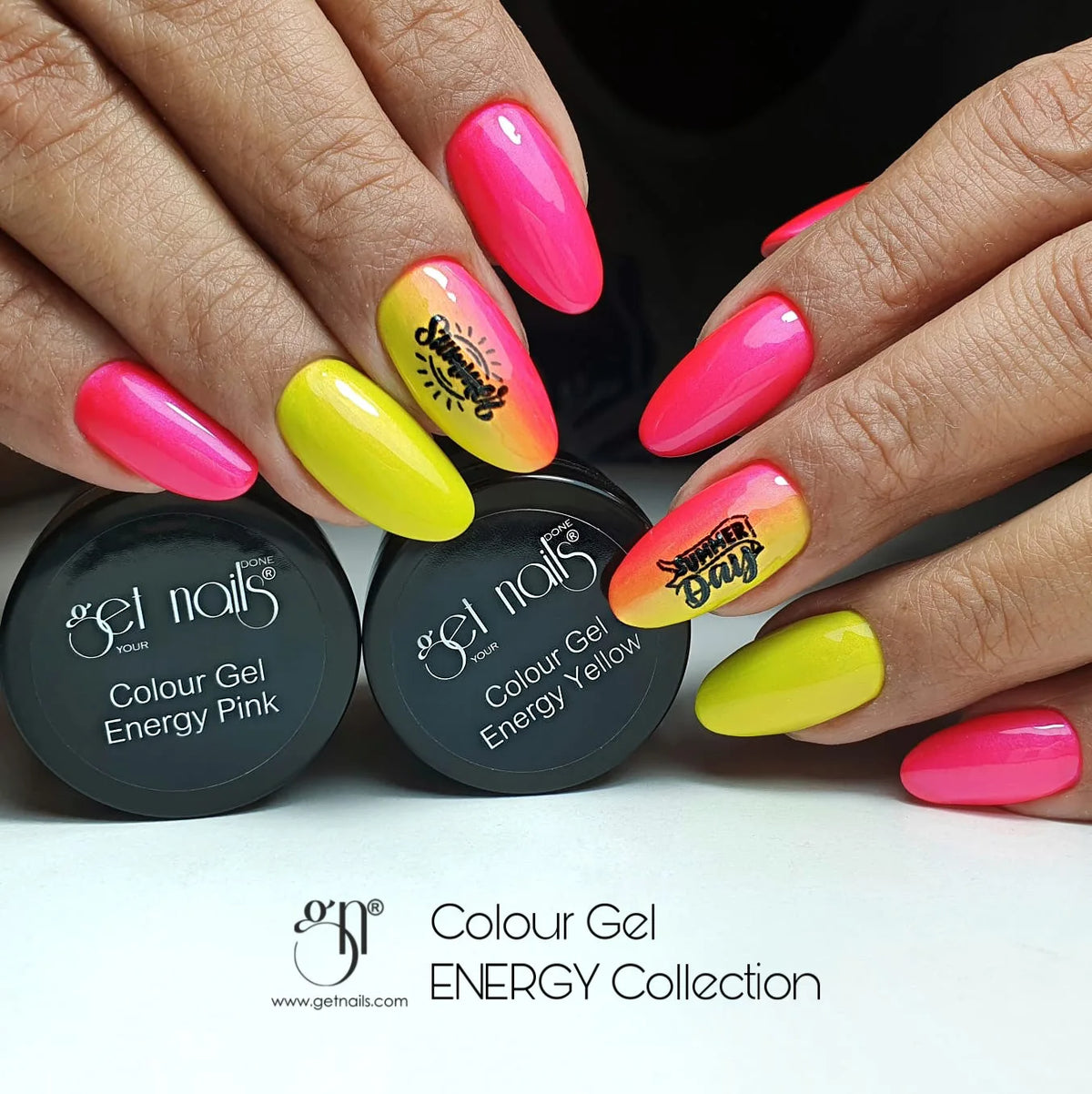 Gel Couleur Énergie Jaune | Gel Coloré UV/LED