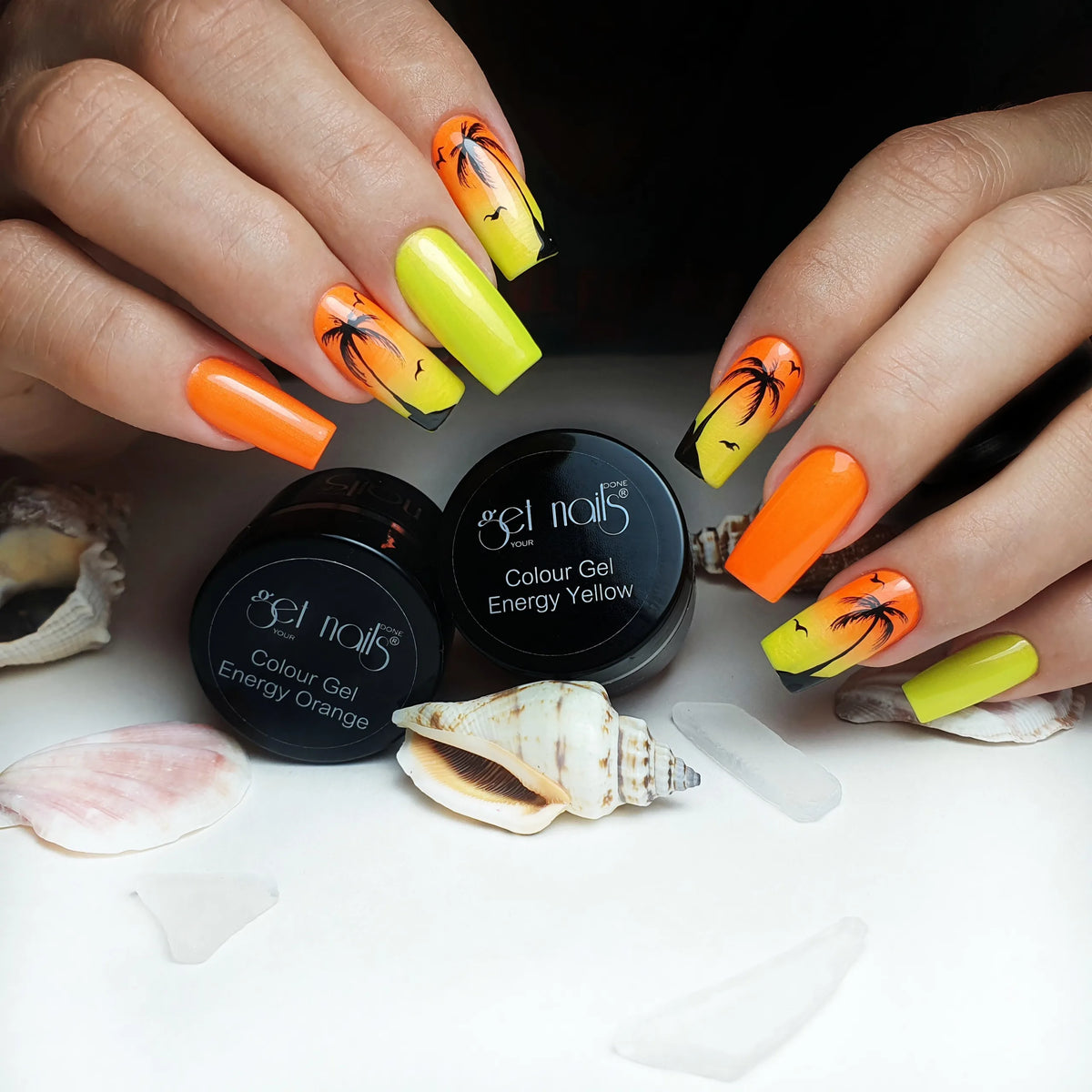 Gel couleur Energy Orange | Gel UV/LED coloré