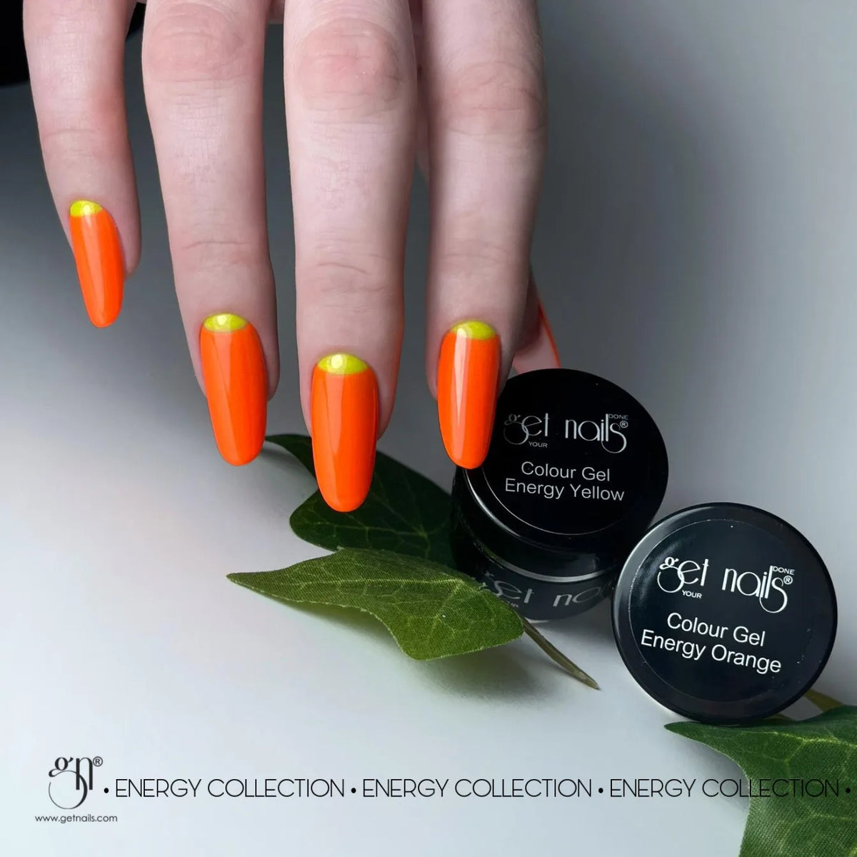 Gel couleur Energy Orange | Gel UV/LED coloré