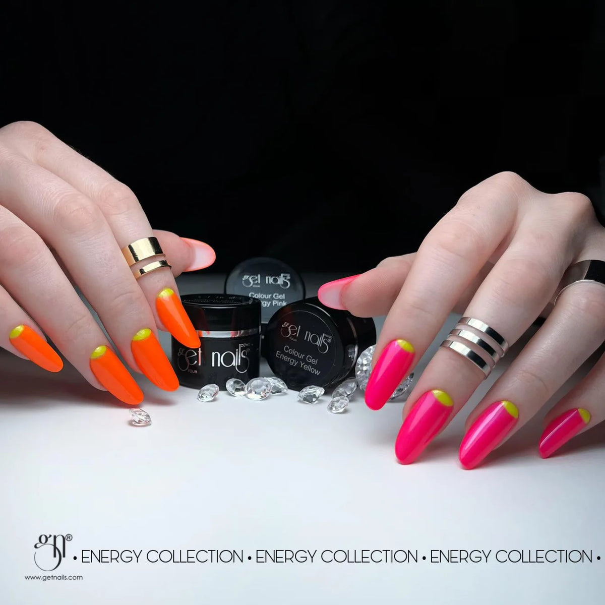 Gel couleur Energy Orange | Gel UV/LED coloré