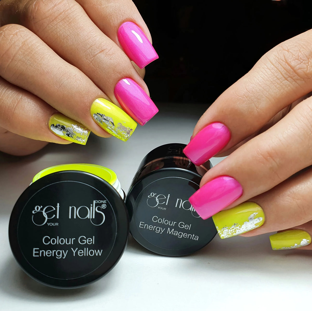 Gel Couleur Énergie Magenta | Gel Coloré UV/LED