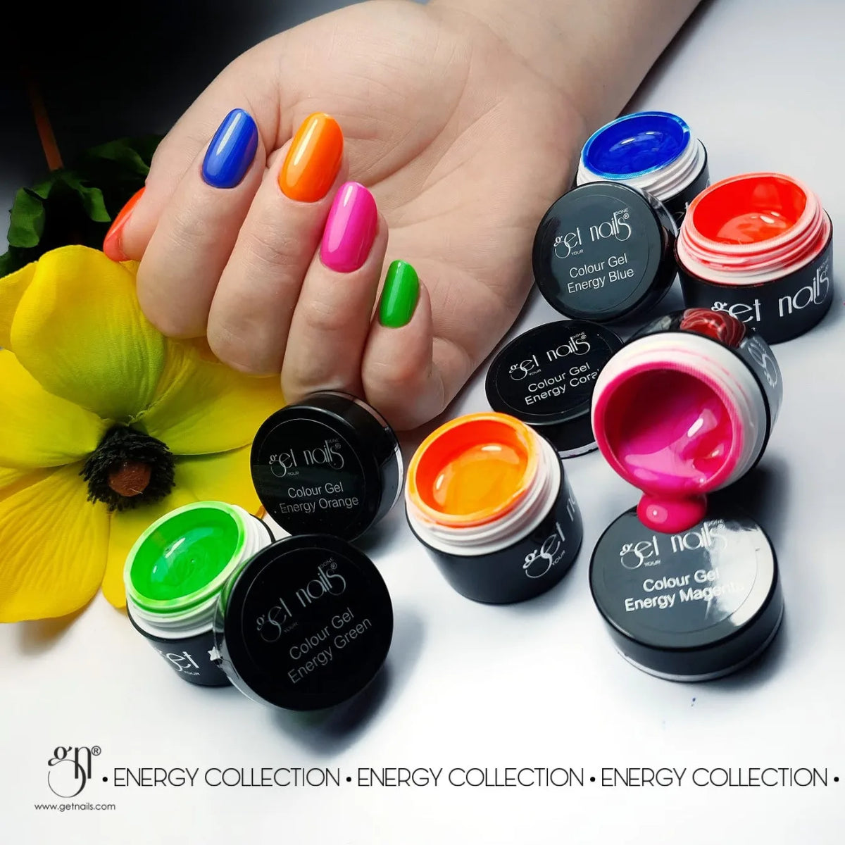 Colour Gel Energy Magenta | Gel Colorat UV/LED