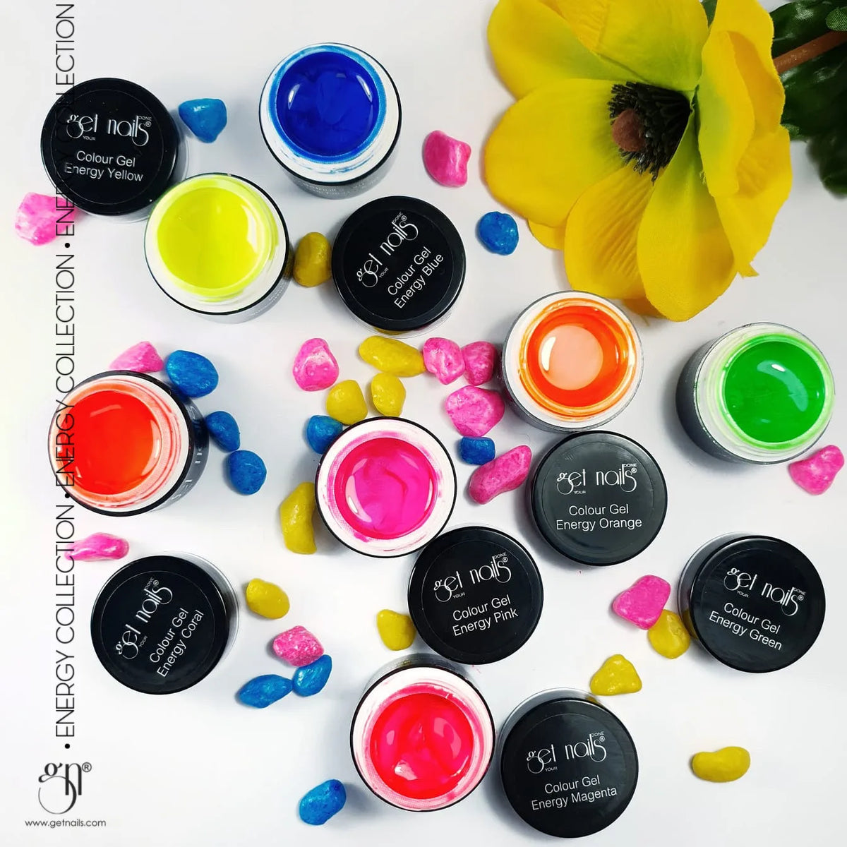 Colour Gel Energy Magenta | Gel Colorat UV/LED