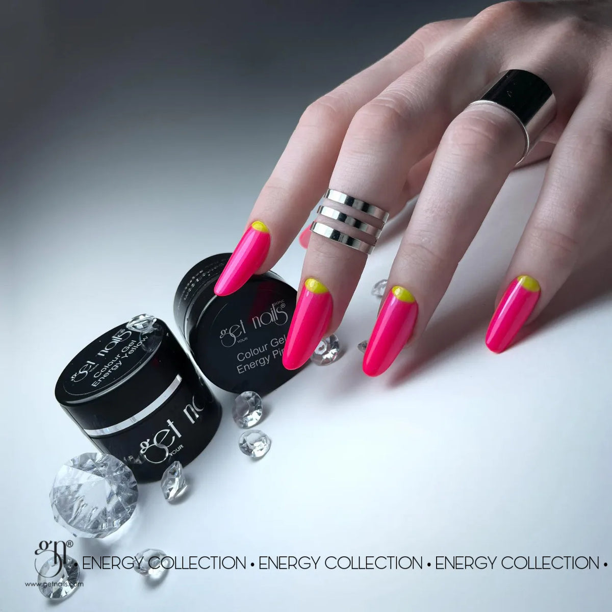 Colour Gel Energy Pink | UV/LED Coloured Gel