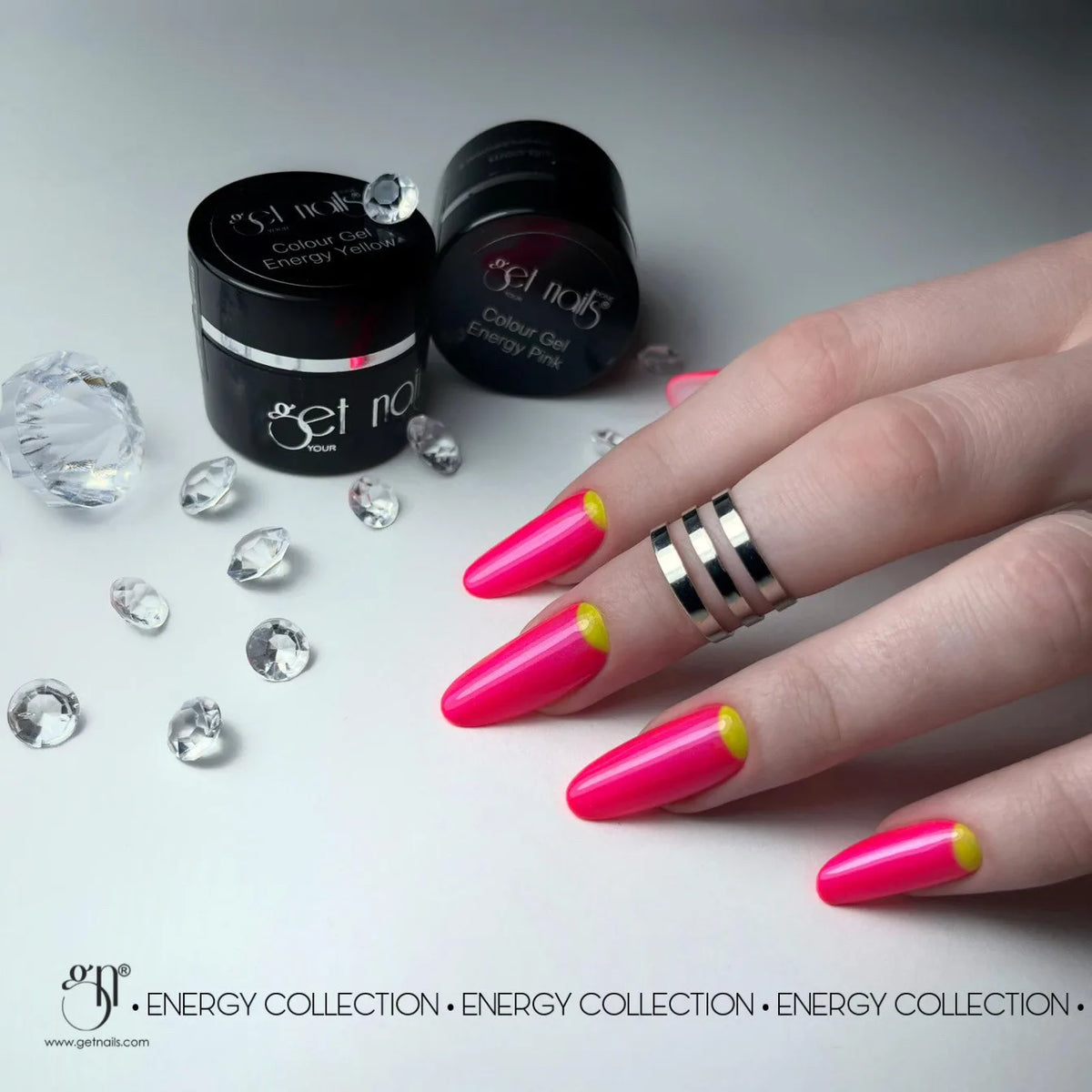 Colour Gel Energy Pink | UV/LED Coloured Gel