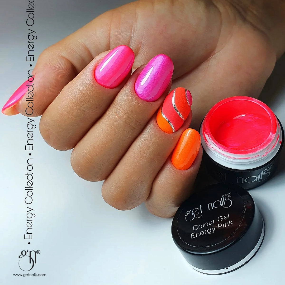 Colour Gel Energy Pink | UV/LED Coloured Gel