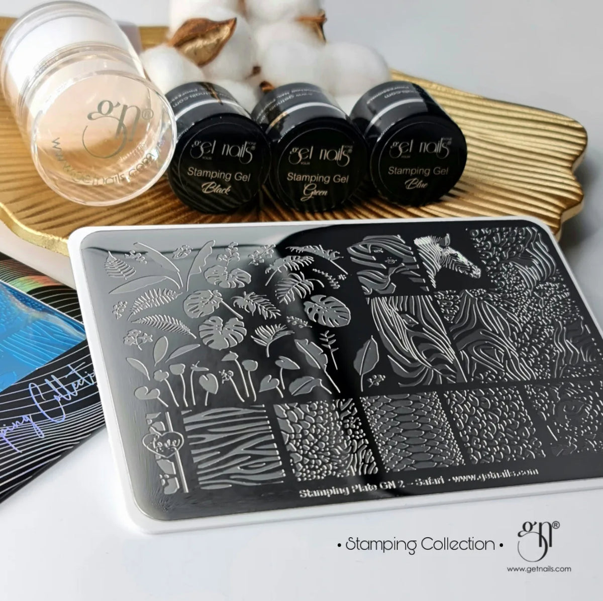 Plaque de stamping GN 2 - Safari