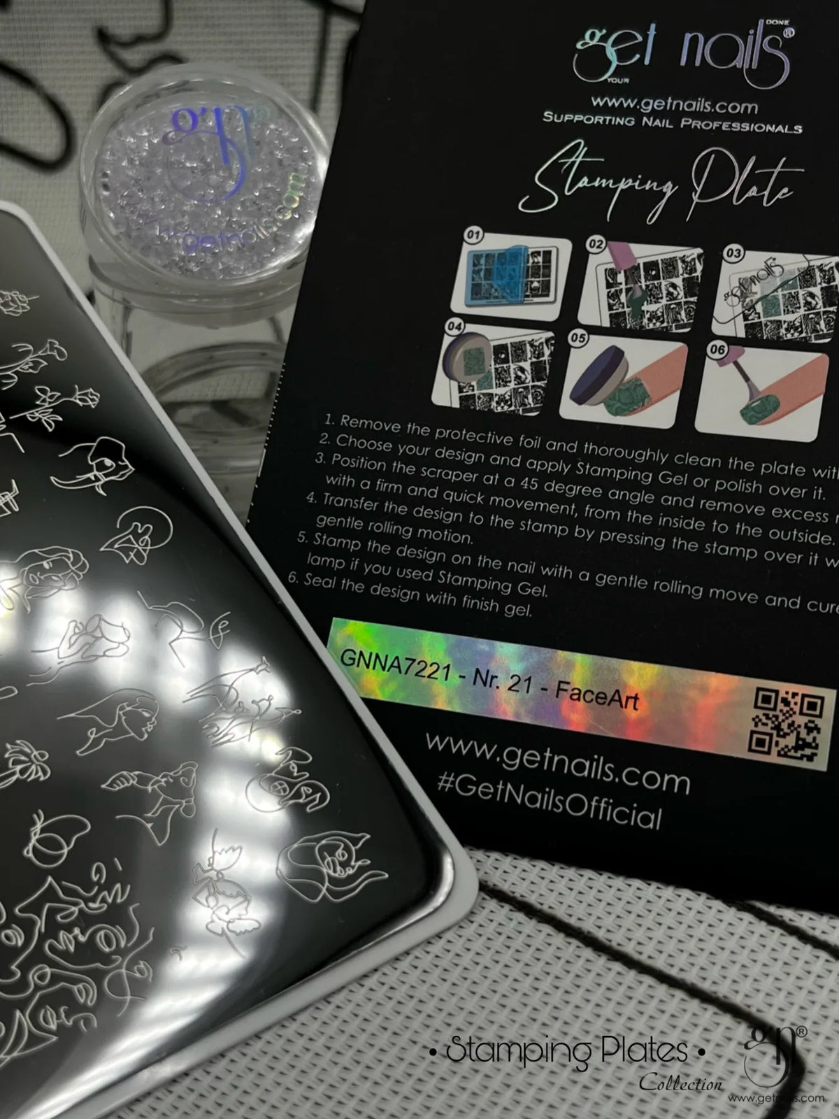 Plaque de stamping GN 21 - FaceArt