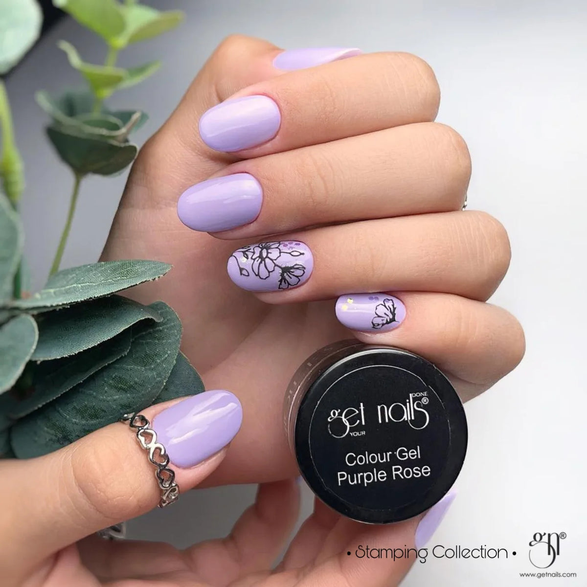 Stamping Plate GN 22 - Flower Power
