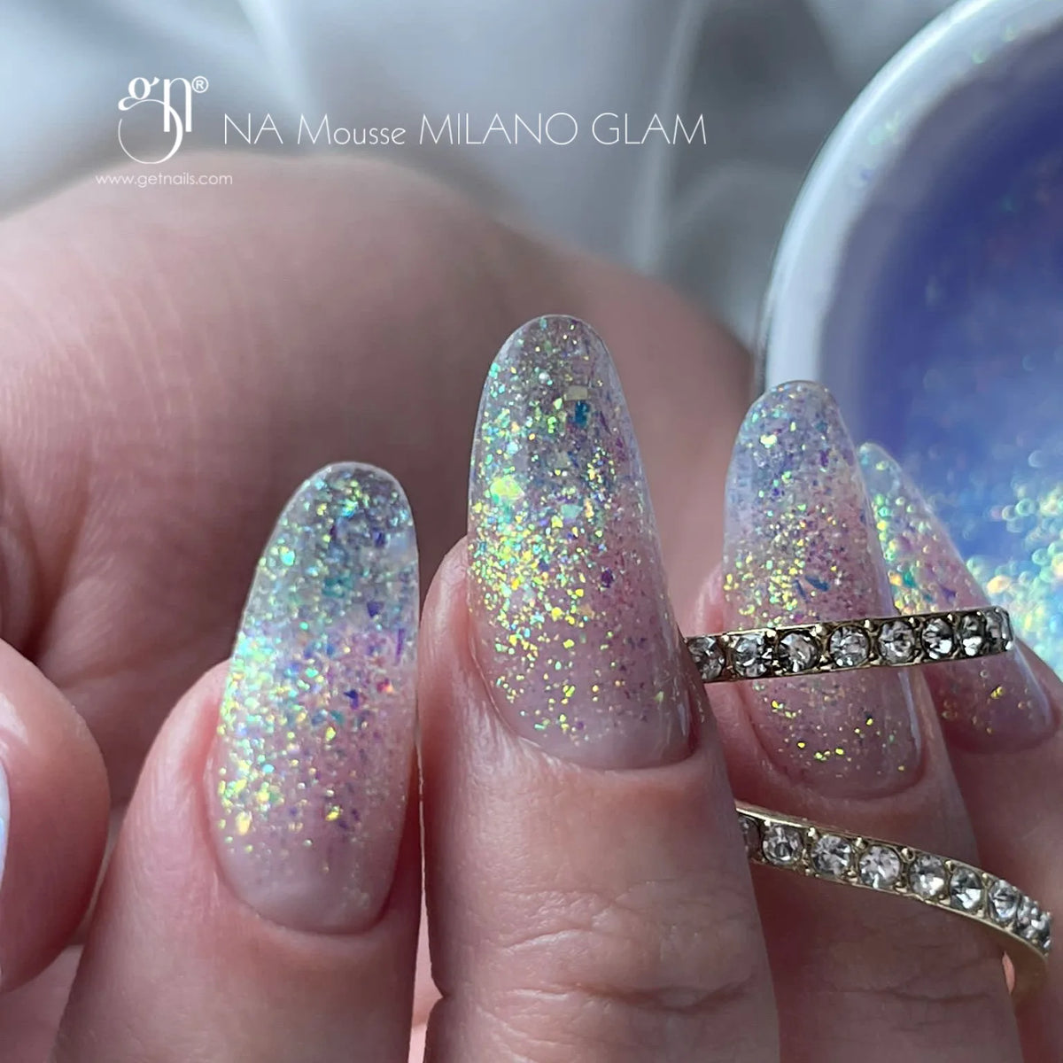 NA Mousse Gel MILANO Glam 50g